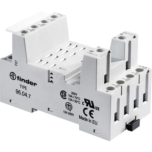 Finder 96.04.7 Relaissockel    (L x B x H) 48.2 x 43.4 x 82.5 mm  1 St.