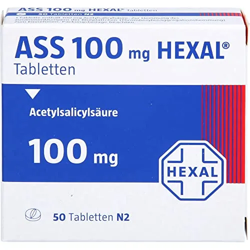ASS 100 mg HEXAL Tabletten, 50 St.