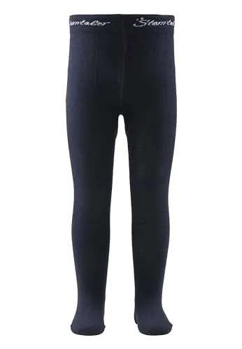 Sterntaler Baby und Kinder Strumpfhose Wolle Unisex - marine, Größe 116 - Strumpfhosen für Mädchen aus hautsympathischer Wolle mit perfekter Passform, ideal für kleine Entdecker - kuschelig weich und flexibel für unbeschwertes Spielen.