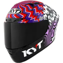 KYT NZ Race Savadori Replica Helm XL in lila von KYT