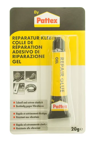Pattex® Reparatur Kleber 20g Extrem Elastisch Widersteht Dehnungen & Vibrationen
