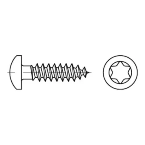 Reyher  Spanplattenschrauben 89096 Hako 4x16-T20 vz (1000 Stück)