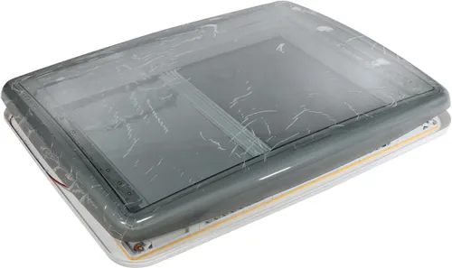 RoofSTAR Dachhaube 700x500mm mit Zwangsbelüftung motorisiert LED Camping 1553388