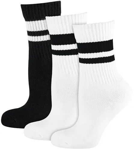 Nur Die Unisex 3er Sport Socken Unisex Sneaker-Socken aus Baumwolle kurze Running Halbsocken Laufsocken (35-46) Sportsocken Knöchelsocken, Weiß, 43-46