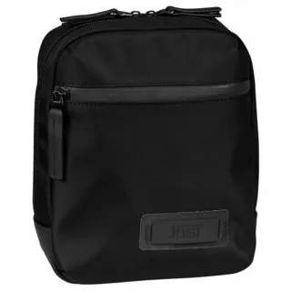 Jost Tallinn Umhängetasche XS black - Herren-Schultertaschen mit stufenlos verstellbarem Schulterriemen für individuellen Tragekomfort, Maße: 18 x 20 x 5,5 cm.