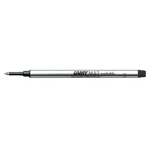 LAMY M 63 Tintenrollermine schwarz 0,3 mm - Hochwertige Tintenrollermine für präzises Schreiben. Mit 0,3 mm Strichstärke sorgt die LAMY M 63 für klare Linien. Ideal für LAMY Tintenroller ohne Kappe – für ein angenehmes Schreibgefühl und ständige Einsatzbereitschaft.