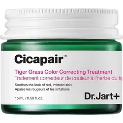 Dr.Jart+ Cicapair Tiger Grass Color Correcting Treatment 15 ml Gesichtscreme - Farbanpassende Gesichtscreme zur Neutralisierung von Rötungen und Kaschierung von Hautunreinheiten. Mit geprüfter Qualität für ein natürliches, ebenmäßiges Hautbild. Ideal für sensible Haut.