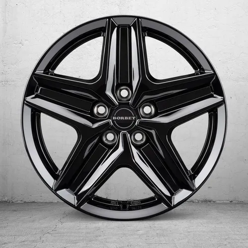 Produktbild Zoll Felgen Alufelgen Borbet CWZ schwarz glänzend VW Bus T5 T6 T6.1 T7 NEU 18