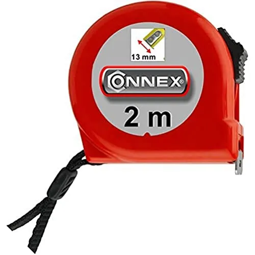Connex COXT701258 Rollbandmaß, Länge 8 m, Breite 25 mm von Connex