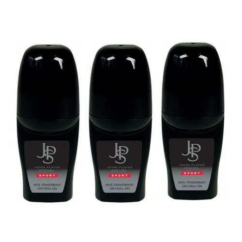John Player Special Sport Deo Roll-On Antitranspirant 3 x 50 ml