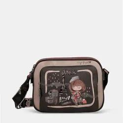 Anekke Damen Umhängetasche MADEMOISELLE multicolour - Handtaschen mit einzigartigen Natur- und Tiermotiven, verstellbarem Schultergurt und praktischem Reißverschlussfach für mehr Sicherheit.