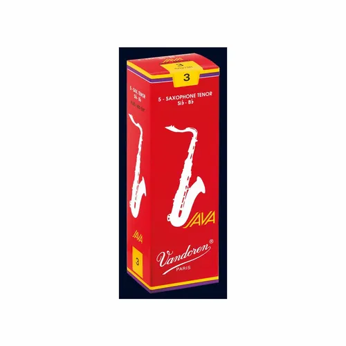 VANDOREN Java Filed RED Stärke 2,5 - Blatt für Tenorsaxophon (1 Stück)