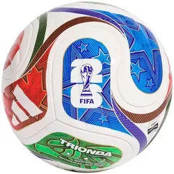 Adidas FIFA World Cup 26 Trionda Wettkampfball - Freizeitbälle für Fußball, offizieller Wettkampfball mit exzellenter Spielkontrolle und strapazierfähigem Design für unvergessliche Spiele.