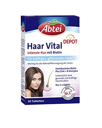 Abtei Haar Vital Intensiv Kur mit Biotin