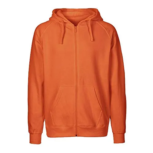 Stylischer Mens Zip Hoodie - Kapuzenpullover für Herren aus 100% Bio- und Fairtrade-Baumwolle, bietet hohen Tragekomfort und ist ideal für Freizeit, Sport und Alltag.