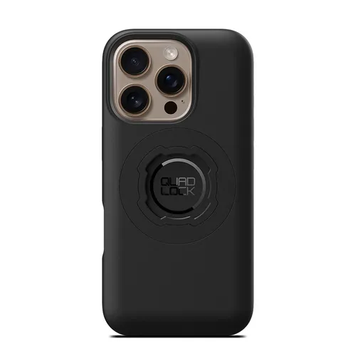 Quad Lock MAG Handycase für iPhone schwarz - Smartphonehalter & Zubehör - Schütze dein iPhone beim Motorradfahren mit dem stoßfesten Quad Lock MAG Handycase und nutze es als Navigator. Kompatibel mit allen Quad Lock Halterungen und ideal für den täglichen Gebrauch.
