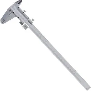 BGS 1934 Präzisions-Messschieber 0 - 300 mm - Nonius-Messschieber mit einem großen Messbereich von 300 mm und einer Messgenauigkeit von +/- 0,05 mm, ideal für präzise Innen-, Außen- und Tiefenmessungen.