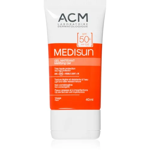 ACM Medisun schützende, mattierende Gesichtscreme SPF 50+ 40 ml