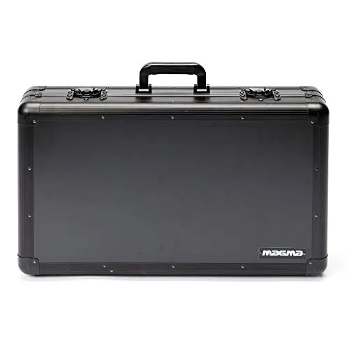 Magma Extra Large Schwarz - DJ-Controller Tasche - Robuste Tasche für DJ-Controller mit Pick & Pluck Schaumstoff für individuelle Fächer. Ideal für Pioneer DDJ-SR2 und ähnliche Modelle, schützt und transportiert sicher.