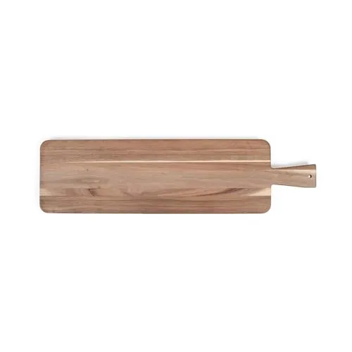 LIVOO Schneidebrett aus Holz mit ergonomischem Griff