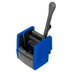 VERMOP Vertikalpresse VK 4 - Hochwertige Kunststoffpresse für Flach- und Fransenmops - Kommerzielle Reinigungswerkzeuge mit stabilem Kniehebelmechanismus und korrosionsfreien Teilen für lange Lebensdauer. Ideal für effektives Auspressen.