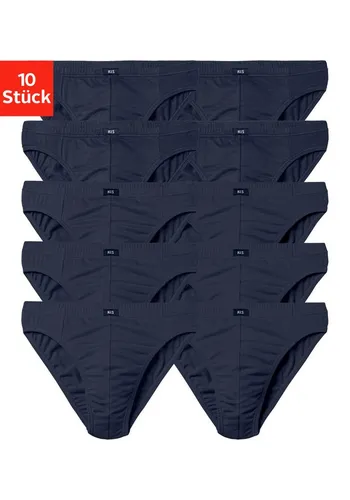 H.I.S Slip Männer Unterhose (Packung, 10-St) in Unifarben