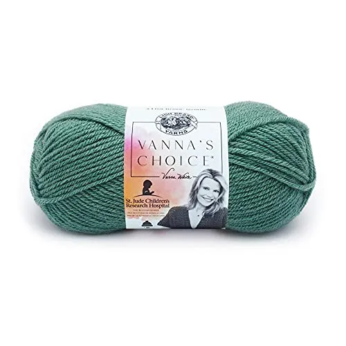 Lion Brand Yarn 860-177 Vanna's Choice Yarn, Sage