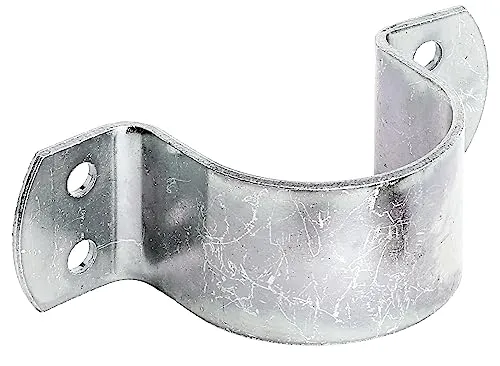 Alberts 216672 Rohrschelle | zum Aufschrauben | galvanisch verzinkt, dickschichtpassiviert | für Rohr-Ø2 1/4 Zoll