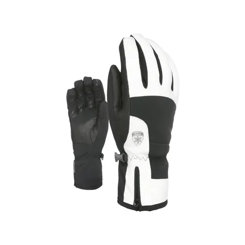 Level Iris W black (01) 8 - Damen Snowboardhandschuhe - Elegante und funktionale Snowboardhandschuhe aus hochwertigem Schafsleder, mit wasserdichtem Design und Membra-Therm Plus Technologie für warme, trockene Hände beim Skifahren und Snowboarden.