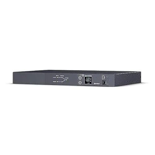 CYBERPOWER PDU24004 - Rack PDU - PDU für Rackmontage mit 12 Ausgängen und 3,05 m Kabel, ideal für effiziente Stromverteilung in Serverräumen und Rechenzentren.