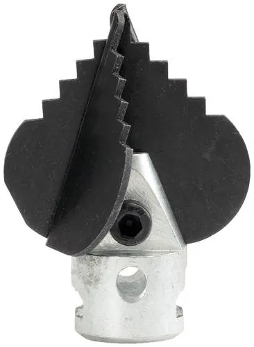 KS TOOLS Kreuzblattbohrer Ø 45mm, Spirale 16mm - Sonstige, ideal zur Beseitigung von Textilverstopfungen und Rohrverkrustungen, hohe Standfestigkeit durch gehärteten Federstahl für lange Lebensdauer.