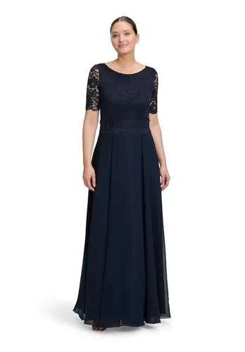 Vera Mont Abendkleid in Nachtblau, Größe 40 in blau von Vera Mont