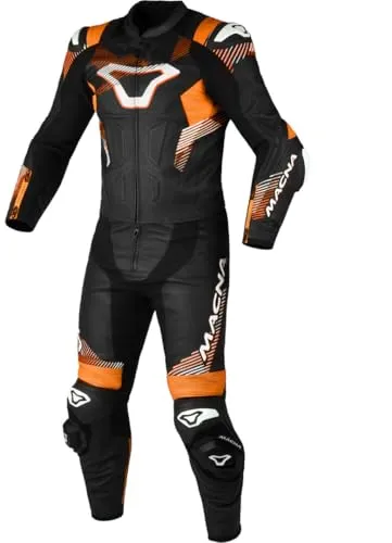 Macna Armadyl perforierte 2-Teiler Motorrad Lederkombi von MACNA