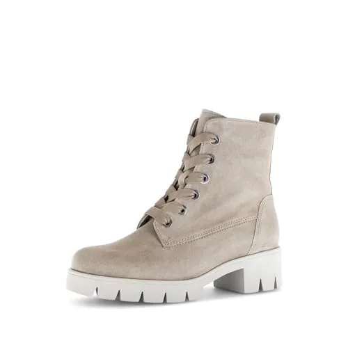 Gabor Schnürstiefeletten Damen Beige 38 EU - Stilvolle Schnürstiefeletten für Damen in Beige, die exquisites Design mit hoher Qualität vereinen. Perfekt, um jedem Outfit einen modischen Akzent zu verleihen.