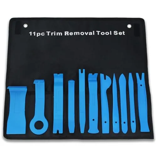 GEPCO Kunststoff Hebel Keile Keil Zierleisten Türverkleidung Löse Demontage Set 11 TLG.