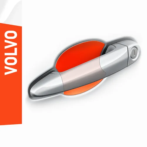 Auto Türgriff Schutzfolie Griffmulde für Volvo XC90 2 (II) 256