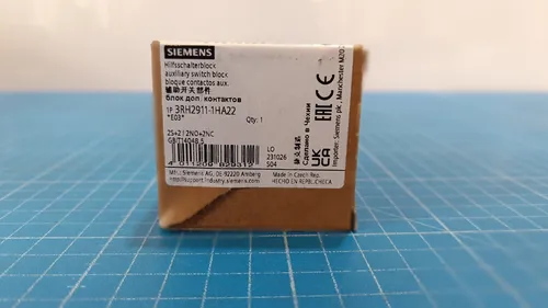 Produktbild Siemens 3RH29111HA22 Hilfsschalterblock S00/S0, 6A, 2S+2Ö_0.06_5
