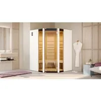 Weka Infrarotkabine OSBY Eck - Sauna & Infrarotkabine mit modernem Eckdesign, fördert die Durchblutung und sorgt für wohltuende Entspannung in den eigenen vier Wänden.