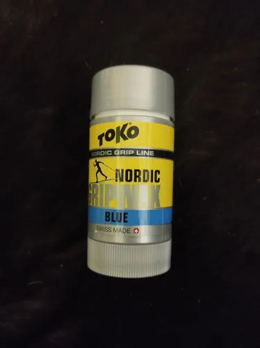 Toko Nordic Grip Wax blau; Dose 25g ; Schnee Temp -7°C bis -30°C