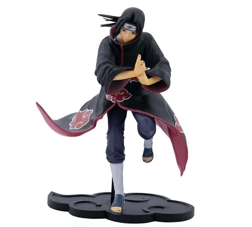 ABYstyle - NARUTO SHIPPUDEN Miniature Itachi, 18 cm - Actionfigur Itachi Uchiha aus Naruto Shippuden, detailreiche Verarbeitung und ideal als Geschenk für Fans und Sammler.