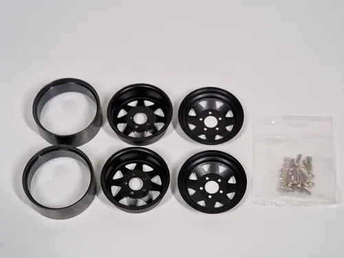 Amewi 1:10 Crawler-Anhänger Bausatz - Hochwertiger Spielzeugkran, flexibel gestaltbar und ideal für kreative Kinder