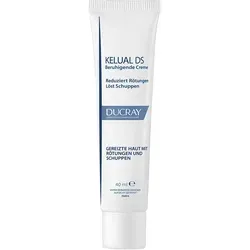 Ducray Kelual DS Creme beruhigend 40 ml - Anti-Aging-Creme für gereizte Haut, lindert Rötungen und Schuppen, sofortige Wirkung dank patentierter Wirkstoffkombination für langanhaltende Beruhigung und Feuchtigkeit.