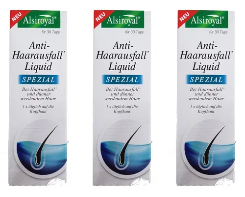 50ml Alsiroyal Anti Haarausfall Liquid 3 x