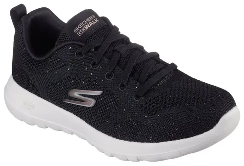 Skechers GO WALK JOY-VIOLET Sneaker, Trainingsschuh, Schnürschuh mit Goga Mat Technologie