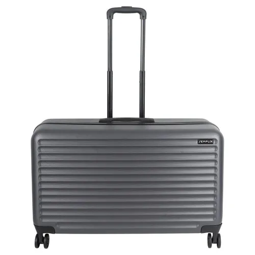 Semplix Nähmaschinentrolley (L / stahlgrau / Hartschale) zum Transport