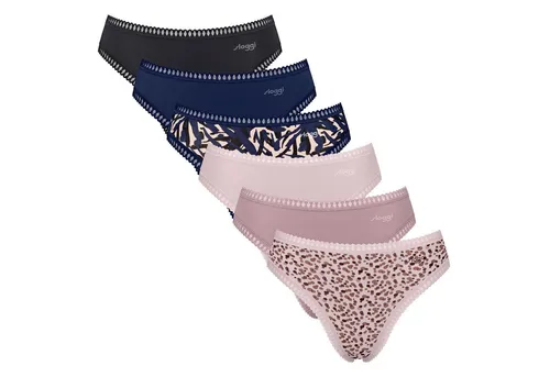 sloggi Slip Damen Slip 6er Pack Baumwolle (Packung, 6er Pack)