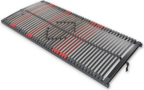 Max Premium NV 7-Zonen-Lattenrost mit 44 Leisten - Lattenrost für individuelle Unterstützung mit Härtegradverstellung im Mittelzonenbereich. Hergestellt aus stabilem Schichtholz, bis 200 kg belastbar und ideal für jeden Schläfer.