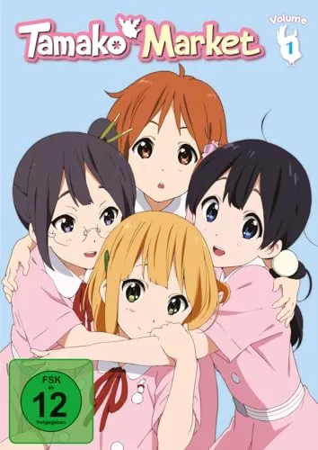 Tamako Market - Volume 1 - Anime-Film, freigegeben ab 12 Jahren und voller charmanten Charakteren und herzerwärmender Geschichten.