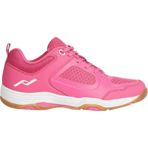 PRO TOUCH Kinder Volleyballschuhe Rebel IV J - Volleyballschuhe für Kinder, ideal für Hallentraining und Schulsport mit atmungsaktivem Mesh-Obermaterial und dämpfender KIDSFIT Einlegesohle für optimalen Komfort.