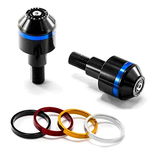 Puig: Gegengewichte Aluminium mit Sprengring C600Sport/C650GT Schwarz